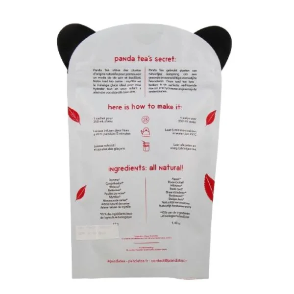 PANDA TEA ICED TEA CERISE/MYRTILLE - 28 Sachets - infusion glacée