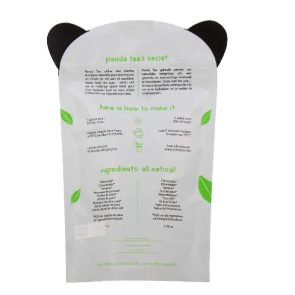 PANDA TEA ICED TEA CITRON VERT/YUZU- 28 Sachets- infusion glacée