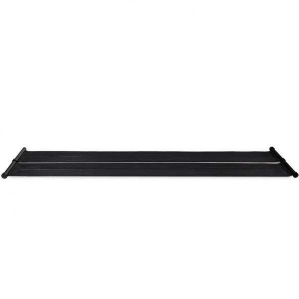 Panneau de Chauffage Solaire Extérieur Tapis Solaire pour Piscine Toit en EPDM 66-67cm x 300 cm (L x l) Noir