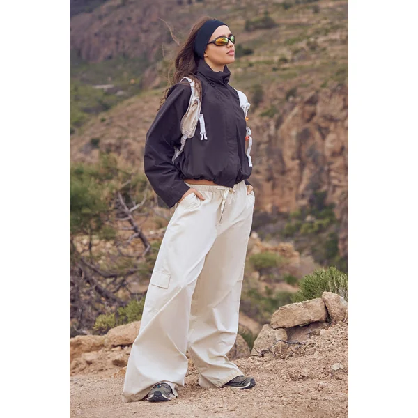 Pantalon Cargo En Sergé Lavé Dsgn Studio