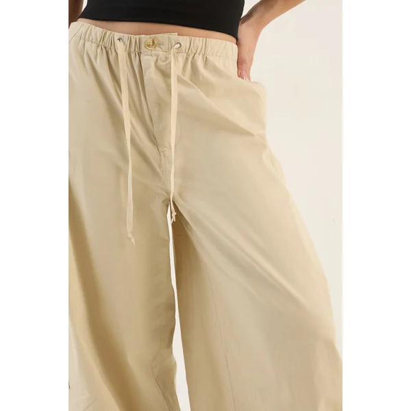 Pantalon Cargo En Sergé Lavé Dsgn Studio