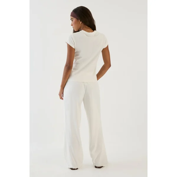 Pantalon Droit Texturé Dsgn Studio