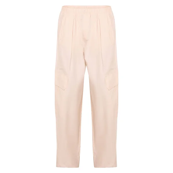Pantalon En Coton Avec Détails De Poches Cargo