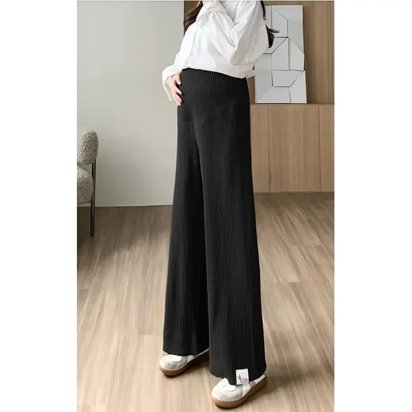 Pantalon Grossesse Large en Mousseline de Soie