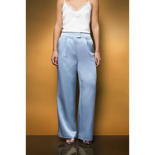 Pantalon Large Coast Muse en Satin