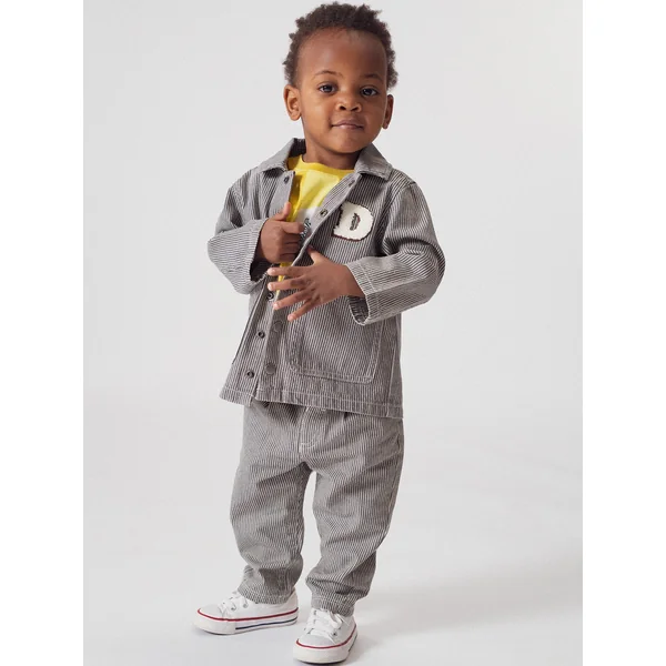 Pantalon rayé pour bébé garçon - Soins Bébé Naturels & Produits Maman Après Naissance