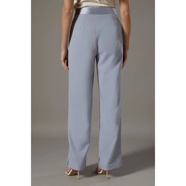 Pantalon à Panneau Sergé Satiné