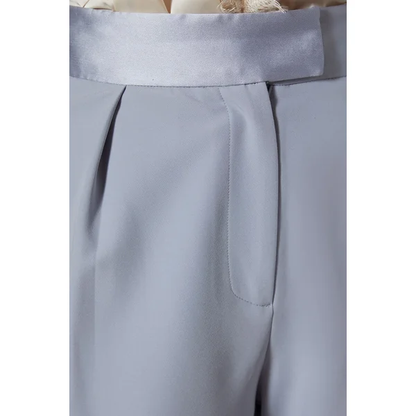 Pantalon à Panneau Sergé Satiné