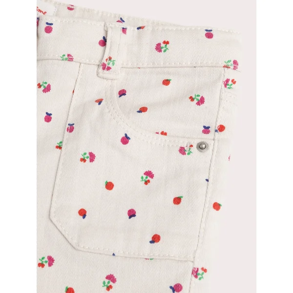 Pantalon écru imprimé multicolore - Soins Bébé Naturels & Produits Maman Après Naissance
