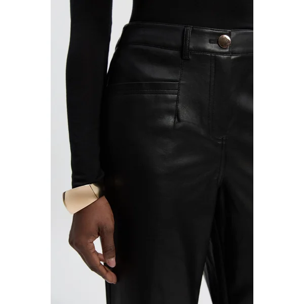 Pantalon Évasé Ajusté en synthétique Petite Taille