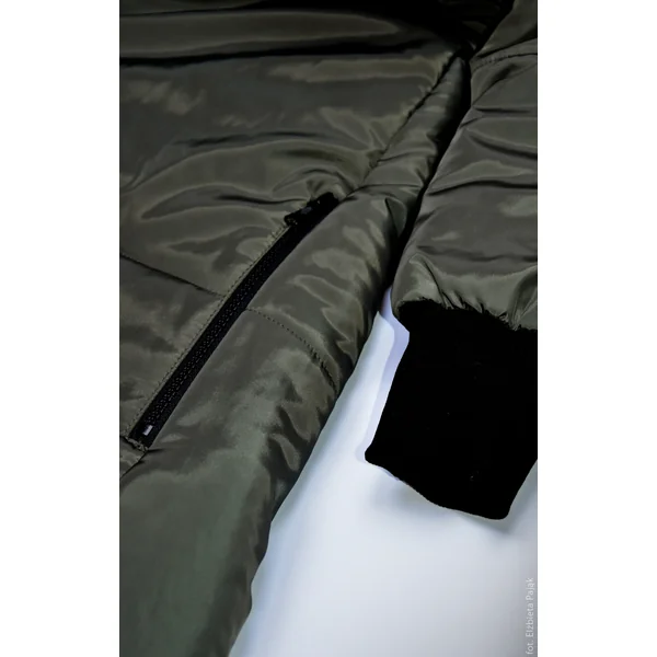 Parka de grossesse réversible ONYKS- Kaki/Noir - Reste Taille S