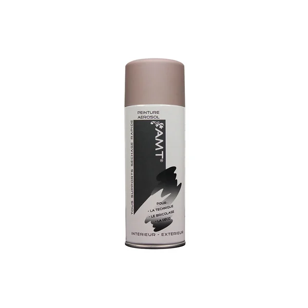 Peinture aérosol taupe mat 330ml