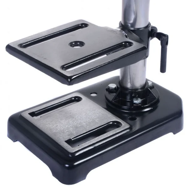 Perceuse à Colonne 350W à 5 Vitesses Perceuse à Établi 230V Inclinable de 0 à 45° pour Bois Plastique Divers Matériaux