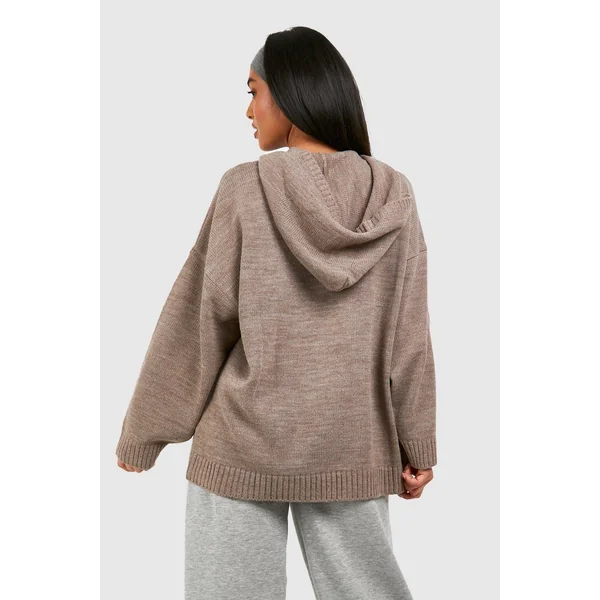 Petite Dsgn Pull à Capuche Tricoté