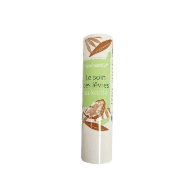 PHARMACTIV Le Soin des Lèvres au Karité Stick/4g