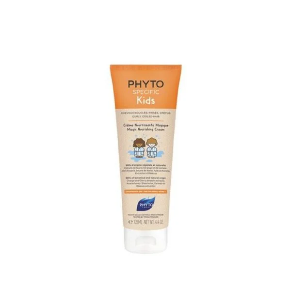PHYTOSPECIFIC KIDS Crème Nourrissante Magique 125ml - Cheveux Bouclés, Frisés, Crépus