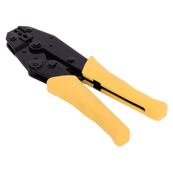 Pince à sertir avec 5 matrices Pince avec 5 inserts interchangeables de 0.5 à 35 mm², 1 tournevis Phillips, 1 sac à outils