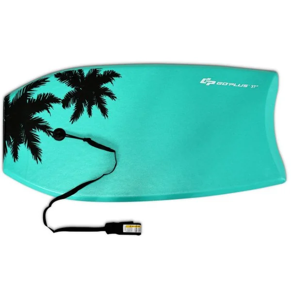 Planche de Bodyboard Surf avec Sangle de 90 CM et Dessin Multiple pour Débutant Enfant Adulte S/M/L