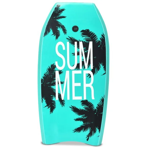 Planche de Bodyboard Surf avec Sangle de 90 CM et Dessin Multiple pour Débutant Enfant Adulte S/M/L