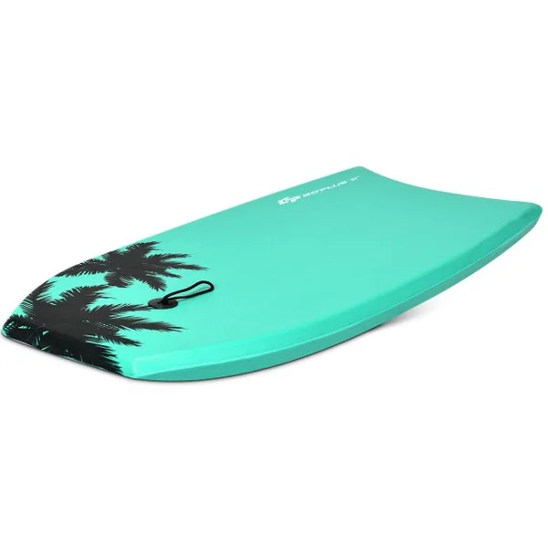 Planche de Bodyboard Surf avec Sangle de 90 CM et Dessin Multiple pour Débutant Enfant Adulte S/M/L