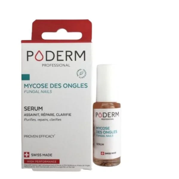 PODERM PROFESSIONAL Huile Sérum Purifiante 8ml - Mycose des ongles - 100% Naturel