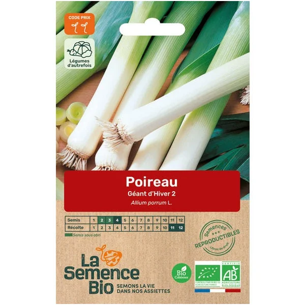 Poireau Géant d'Hiver semence 1.65g