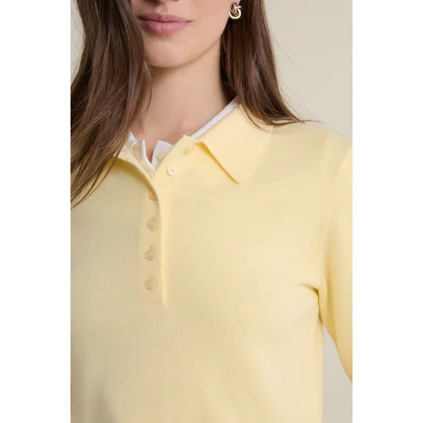 Polo en maille manches courtes