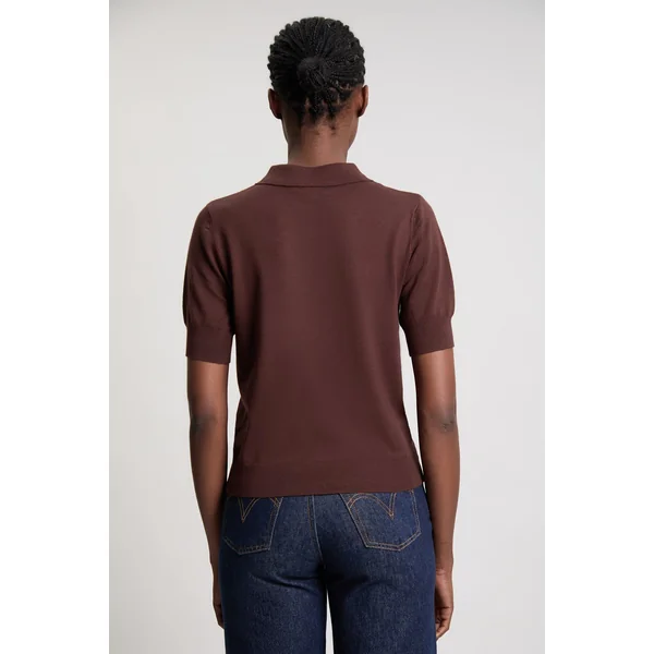 Polo À Col En Mélange De Viscose Forever
