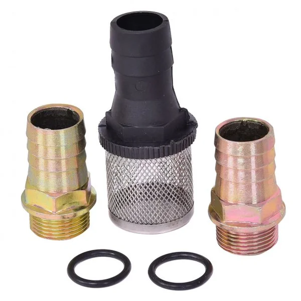 Pompe Diesel 155W-12V avec Accessoires Pompe avec 2 Pinces Crocodiles Débit 40L/Min, Vitesse 4500 tr/Min, Hauteur 10m