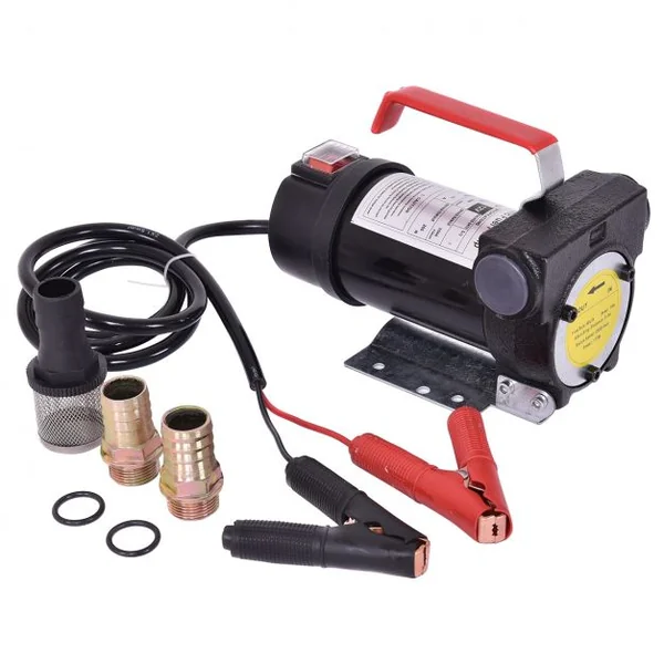 Pompe Électrique de Vidange et Extraction d’Huile Diesel 155W/12V Débit 40L/min pour Différents Types de Véhicules