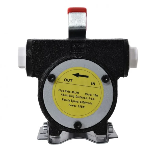 Pompe Électrique de Vidange et Extraction d’Huile Diesel 155W/12V Débit 40L/min pour Différents Types de Véhicules