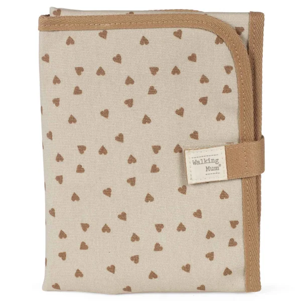 Poppy hearts changing mat