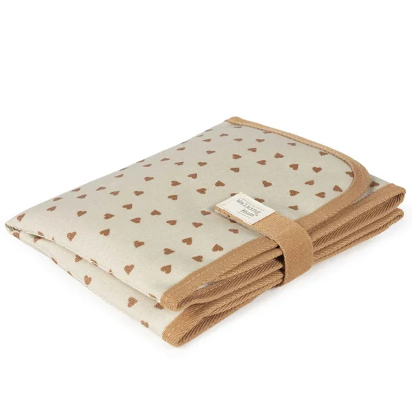 Poppy hearts changing mat
