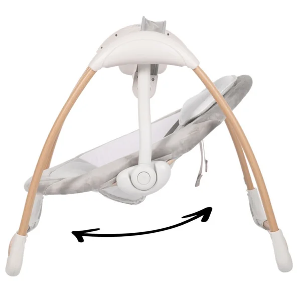 Portable baby bouncer Dolphy with play arch