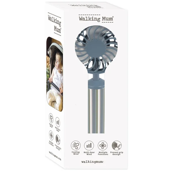 Portable baby pushchair fan multi-use