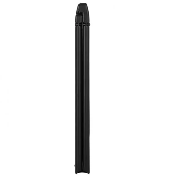 Porte-affiche A2 Panneau d’affichage Chevalet pour trottoir en HDPE 2 Films Plastiques Pliable 90,8x45,6x61cm Noir