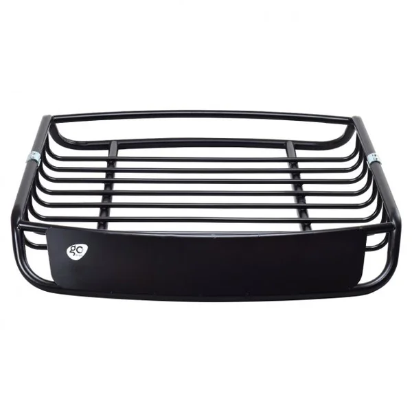 Porte-bagages en Métal pour Véhicule Haute Résistance en Acier Antirouille 120x98x16,5cm Capacité de Charge 110kg Pour Camping Barbecue Noir