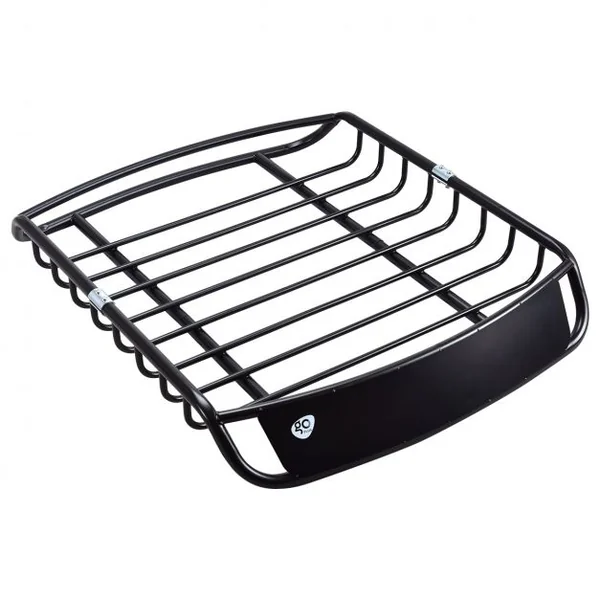 Porte-bagages en Métal pour Véhicule Haute Résistance en Acier Antirouille 120x98x16,5cm Capacité de Charge 110kg Pour Camping Barbecue Noir