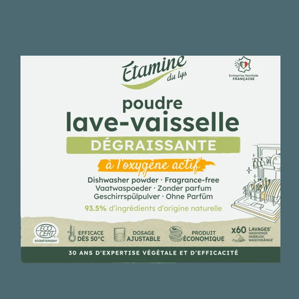 Poudre Lave-Vaisselle 60 lavages