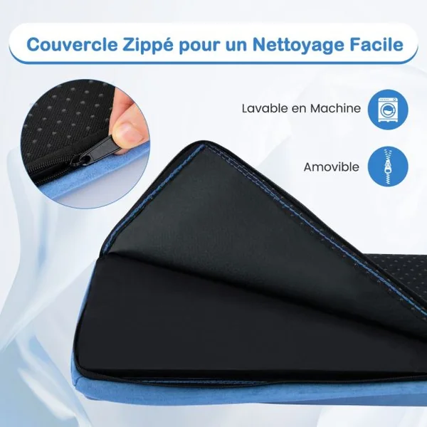 Poutre d'Équilibre Pliable de 210 cm Barre de Gymnastique au Sol Portable en Mousse avec Housse en Daim Amovible et Fond Antidérapant 6 Couleurs au Choix