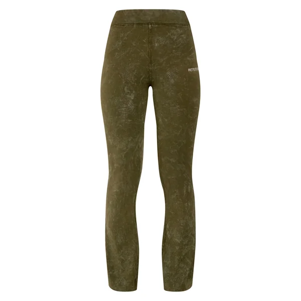 Prettylittlething Pantalon Évasé Taille Haute Imprimé Effet Délavé