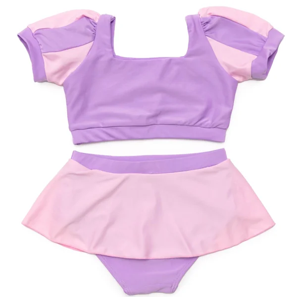 Princess two-piece swimsuit for girls