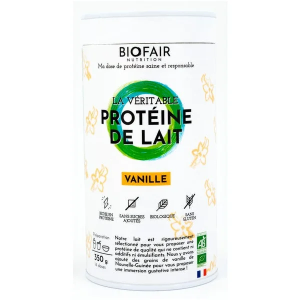 Protéine de lait vanille - 350g