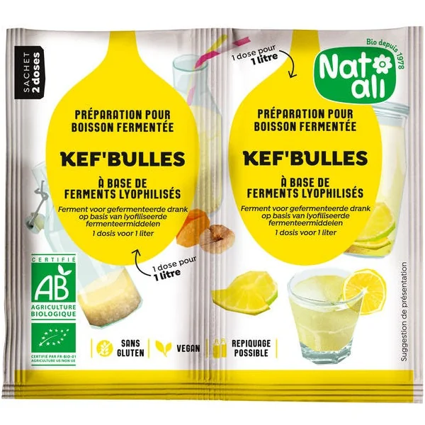 Préparation pour boisson fermentée 2x5g