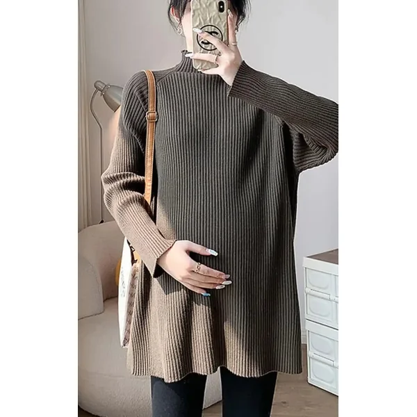 Pull Col Roulé Femme Enceinte