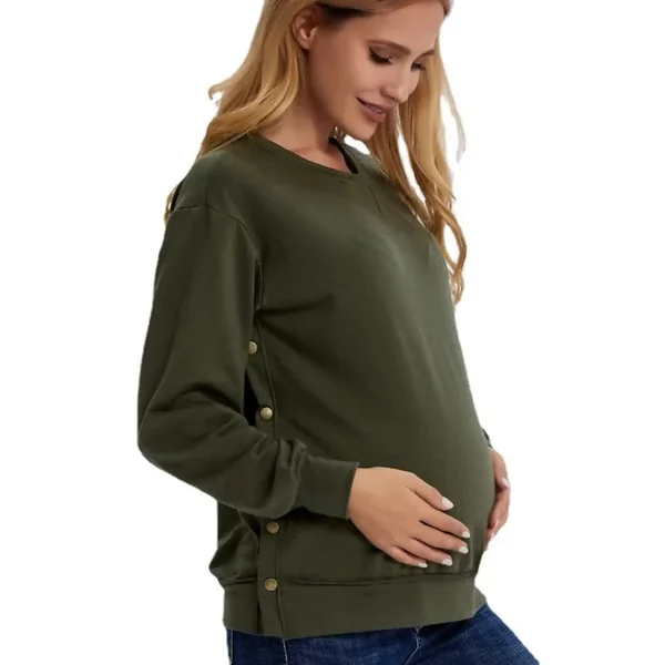 Pull de Grossesse Col Rond