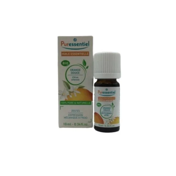PURESSENTIEL BIO Orange Douce 10ml - Huile Essentielle Citrus sinensis