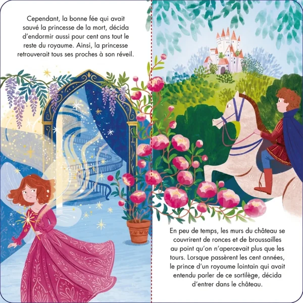 Puzzle and book Disney, 30 pieces, Sleeping Beauty