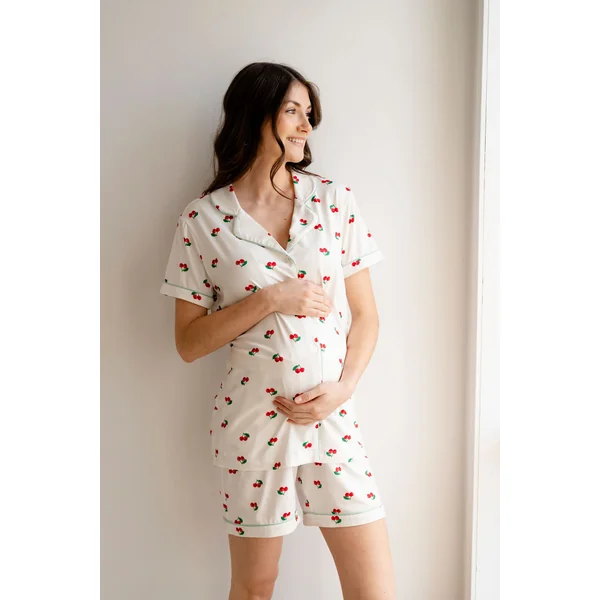 Pyjama 2 pièces - cerise