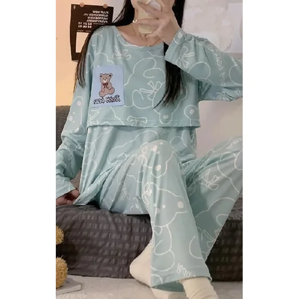 Pyjama 2 Pièces Grossesse Et Allaitement